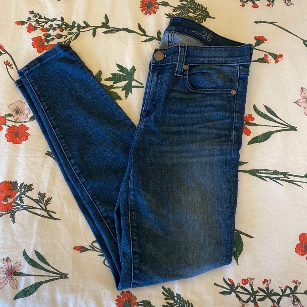 J Crew Toothpick Skinny Jeans